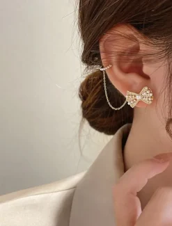 Clearance 1 Pair Drop Earrings Ear Cuff For Women's Party Evening Gift Date Alloy Fancy Fashion Daisy Women Trendy Jewelry