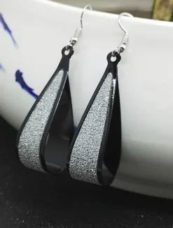 1 Pair Drop Earrings For Women's Party Evening Date Birthday Alloy Fancy Fashion Women Trendy Jewelry