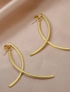 1 Pair Stud Earrings Drop Earrings For Women's Birthday Party Evening Gift Alloy Drop Fashion Women Spring Accessories|Trendy Jewelry