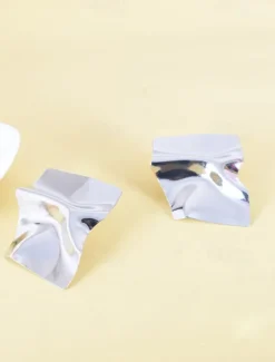 Online 1 Pair Stud Earrings For Women's Party Evening Gift Date Alloy Fancy Fashion Women Trendy Jewelry