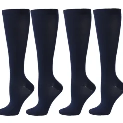 Online 4 Pairs Copper Compression Socks for Women & Men Circulation 15-20 mmHg - Best Support for Nurses, Running Women Socks