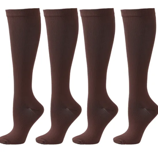 Online 4 Pairs Copper Compression Socks for Women & Men Circulation 15-20 mmHg - Best Support for Nurses, Running Women Socks