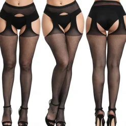 Clearance 3 Pairs Women's Pantyhose Wedding Party Holiday Solid Color Sexy Elastic Pantyhose Women Socks