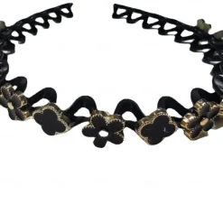 Online 1 Pc Fashion Thin Headbands with Teeth Rhinestone Comb Headband Flower Wave Rhinestone Headbands Hair Clip Plastic Tooth Comb Headbands and Hair Bun Holders Wavy Hairbands Women Accessories