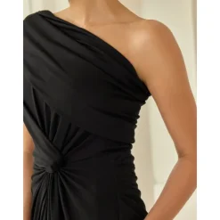 Best Sleeveless Ruched Twist Elegant Party/Evening/Wedding Guest Hem Maxi Dress dress to impress 2024 Women Cocktail Dress