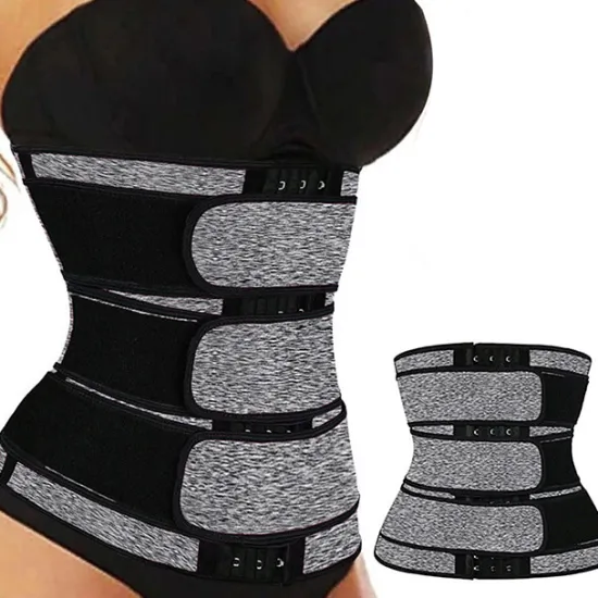 Clearance Body Shaper Sweat Waist Trimmer Sauna Belt Sports Neoprene Yoga Gym Workout Pilates Adjustable Durable Weight Loss Tummy Fat Burner Hot Sweat For Women Home Outfits Women Shapewear