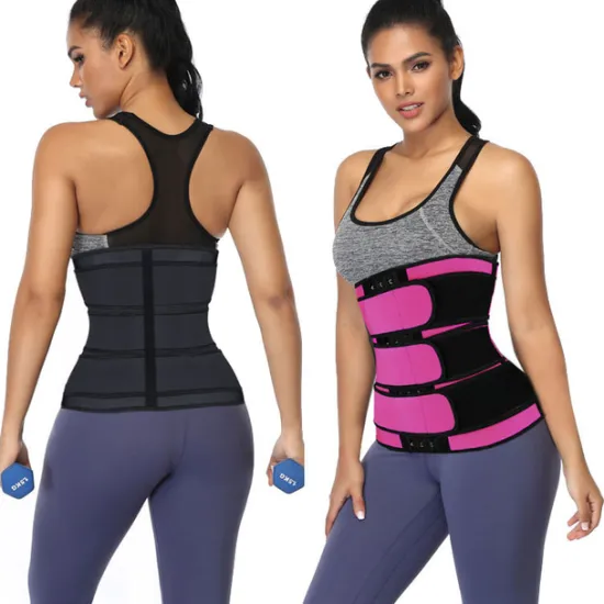 Clearance Body Shaper Sweat Waist Trimmer Sauna Belt Sports Neoprene Yoga Gym Workout Pilates Adjustable Durable Weight Loss Tummy Fat Burner Hot Sweat For Women Home Outfits Women Shapewear