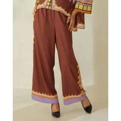 Sale Bohemia Loose Wide Leg Culottes Women Pants
