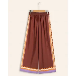 Sale Bohemia Loose Wide Leg Culottes Women Pants
