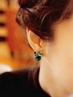 Chic & Modern Street Geometry Earring / Elegant Charm Cube and Bowknot Earrings for Woman/ Party / Dailywear Women Trendy Jewelry