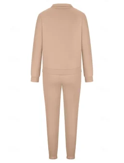 Online Comfry Fleece Women Sweatshirt Outdoor Warm White Spring Fall Women Two Piece Sets