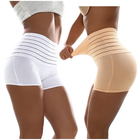 New Corset Women's Control Panties Shapewears Office Running Gym Yoga Black White Khaki Cotton Sport Breathable Seamed Tummy Control Push Up Solid Color All Seasons Home Outfits Women Shapewear