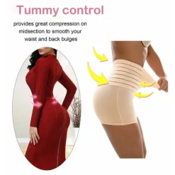 New Corset Women's Control Panties Shapewears Office Running Gym Yoga Black White Khaki Cotton Sport Breathable Seamed Tummy Control Push Up Solid Color All Seasons Home Outfits Women Shapewear