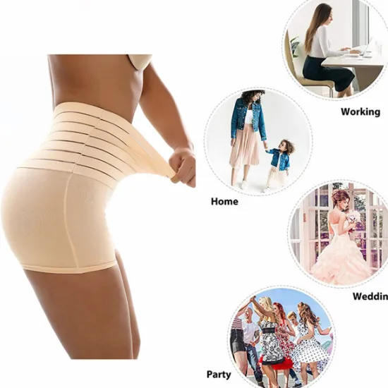 New Corset Women's Control Panties Shapewears Office Running Gym Yoga Black White Khaki Cotton Sport Breathable Seamed Tummy Control Push Up Solid Color All Seasons Home Outfits Women Shapewear