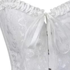 Clearance Corset Women's Plus Size Corsets Corsets Country Sexy Lady Sweetheart Tummy Control Push Up Jacquard Abstract Flower Hook & Eye Lace Up Nylon / Cotton Wedding Special Home Outfits Women Shapewear