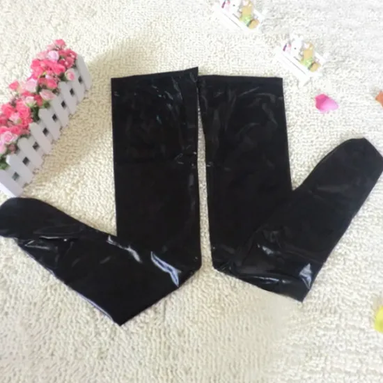 Outlet Cosplay leather pants high socks stockings performance clothes stage clothes sexy leather socks sexy babydoll Women Socks