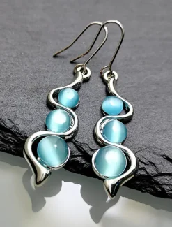 Online Drop Earrings Vintage Style Botanical Boho Earrings Jewelry For Party Work 1 Pair Women Trendy Jewelry