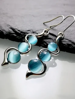 Online Drop Earrings Vintage Style Botanical Boho Earrings Jewelry For Party Work 1 Pair Women Trendy Jewelry