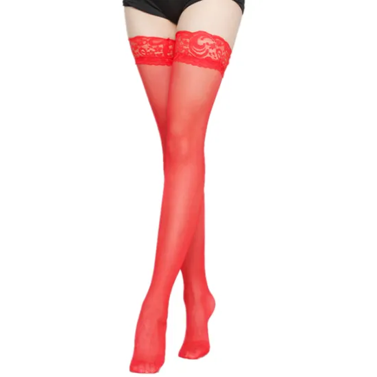 Clearance Fashion Sexy Women's Socks Pure Color Nylon Spandex Stockings Thin Daily Light Blue 1 Pair Home Outfits Women Lingerie