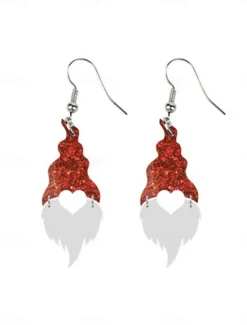 Hot Hoop Earrings Classic Retro Sweet Heart Earrings Jewelry 1# / 2# / 3# For Valentine's Day Street Women Trendy Jewelry
