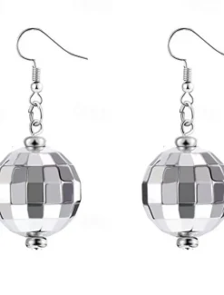 Hoop Earrings Geometrical Totem Series Earrings Jewelry Silver / Style 2 gold / Style 2 silver For Party Work Women Trendy Jewelry