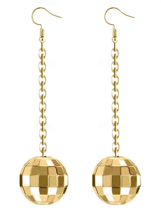 Hoop Earrings Geometrical Totem Series Earrings Jewelry Silver / Style 2 gold / Style 2 silver For Party Work Women Trendy Jewelry