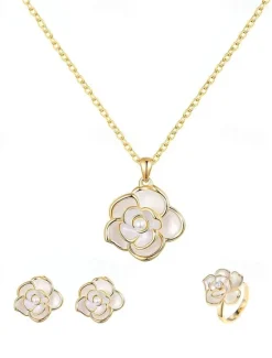 Jewelry Set For Women's Party Evening Gift Alloy Geometrical Women Trendy Jewelry