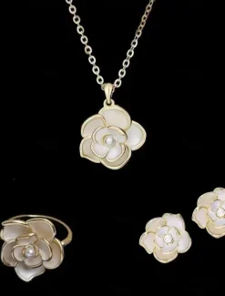 Jewelry Set For Women's Party Evening Gift Alloy Geometrical Women Trendy Jewelry