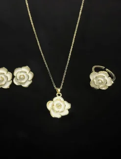 Jewelry Set For Women's Party Evening Gift Alloy Geometrical Women Trendy Jewelry