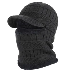 Men's Balaclava Beanie Hat Thermal Warm Windproof Breathable Fleece Hat Winter Snowboard for Skiing Snowboarding Winter Sports Women Hats