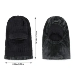 Men's Balaclava Beanie Hat Thermal Warm Windproof Breathable Fleece Hat Winter Snowboard for Skiing Snowboarding Winter Sports Women Hats
