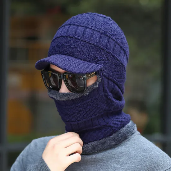 Men's Balaclava Beanie Hat Thermal Warm Windproof Breathable Fleece Hat Winter Snowboard for Skiing Snowboarding Winter Sports Women Hats