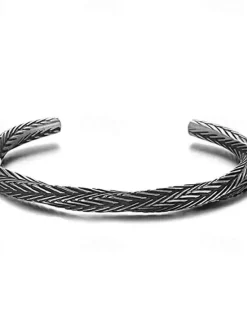 New Men's Women's Bracelet Bangles Retro Vintage Theme Classic Wood Bracelet Jewelry 1# / 2# / 3# For Daily Date Festival Women Trendy Jewelry