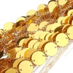 Outlet Metallic Fashion Women's Body Jewelry For Bikini Alloy Silver Gold Women Trendy Jewelry