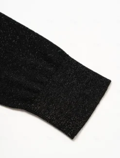 Sale Minimalist Wool Blend Polo Knitwear Women Pullovers & Tops