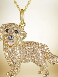 Hot Necklace Chrome Women's Fashion Cute Classic Animal Lovely Geometric Necklace For Daily Women Trendy Jewelry