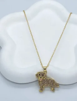 Hot Necklace Chrome Women's Fashion Cute Classic Animal Lovely Geometric Necklace For Daily Women Trendy Jewelry