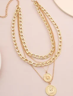 Online Necklace Chrome Women's Fashion Cute Classic Animal Lovely Heart Shape Necklace For Daily Women Accessories