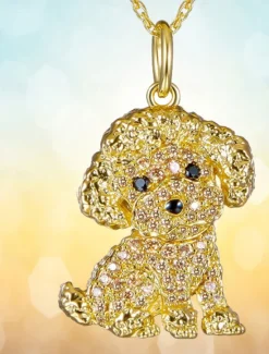 Outlet Necklace Chrome Women's Fashion Cute Classic Animal Lovely Geometric Necklace For Daily Women Spring Accessories