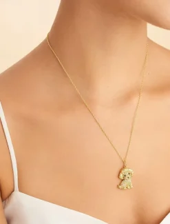 Outlet Necklace Chrome Women's Fashion Cute Classic Animal Lovely Geometric Necklace For Daily Women Spring Accessories