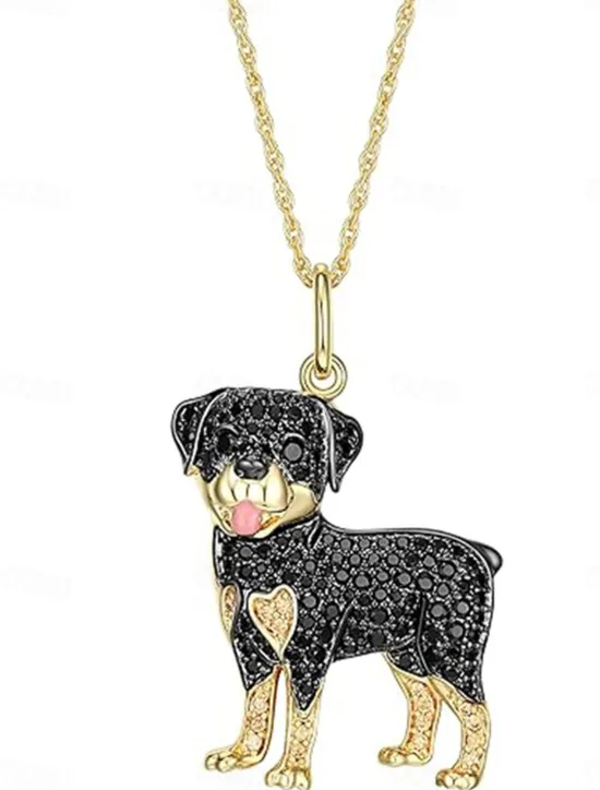 Sale Necklace Chrome Women's Fashion Cute Classic Animal Lovely Geometric Necklace For Daily Women Trendy Jewelry