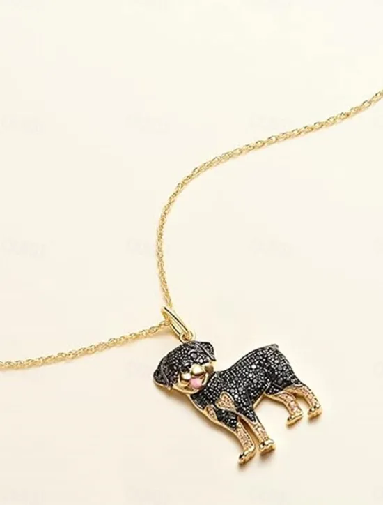 Sale Necklace Chrome Women's Fashion Cute Classic Animal Lovely Geometric Necklace For Daily Women Trendy Jewelry