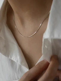 Necklace Chrome Women's Fashion Cute Classic Wedding Geometric Necklace For Daily Women Accessories