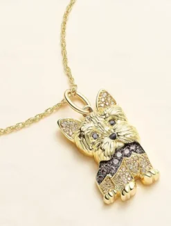 Sale Necklace Chrome Women's Fashion Cute Classic Animal Lovely Geometric Necklace For Daily Women Spring Accessories