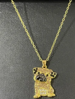 Discount Necklace Chrome Women's Fashion Cute Classic Animal Lovely Geometric Necklace For Daily Women Trendy Jewelry|Spring Accessories