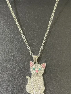 Outlet Necklace Chrome Women's Fashion Cute Classic Animal Lovely Geometric Necklace For Daily Women Trendy Jewelry|Spring Accessories