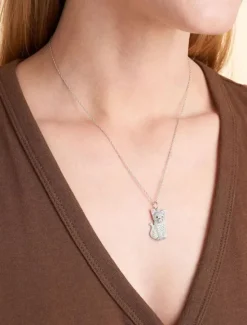 Outlet Necklace Chrome Women's Fashion Cute Classic Animal Lovely Geometric Necklace For Daily Women Trendy Jewelry|Spring Accessories