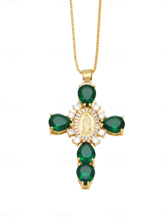 Sale Necklace Copper Women's Fashion Cute Classic Lovely Geometric Necklace For Daily Women Trendy Jewelry