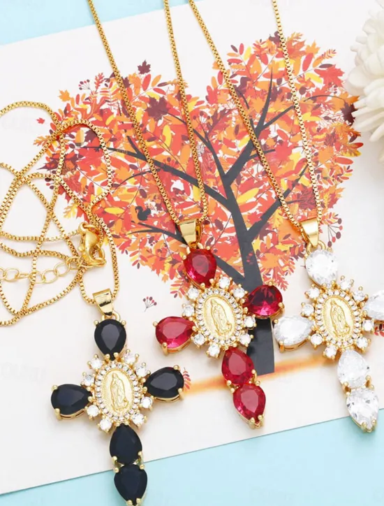 Sale Necklace Copper Women's Fashion Cute Classic Lovely Geometric Necklace For Daily Women Trendy Jewelry