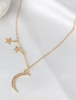 Sale Necklace For Women's Party Evening Gift Birthday Party Alloy Moon Star Women Trendy Jewelry